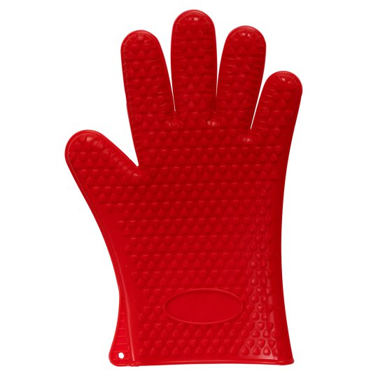 Silikon Wounder Handschuh Rot