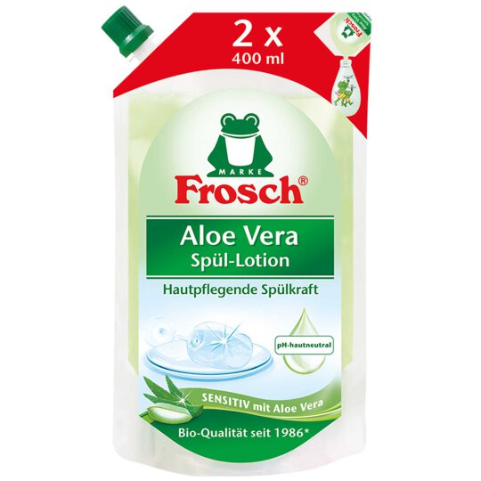 Frosch Aloe Vera Spül-Lotion Nachfüllpack 800ml