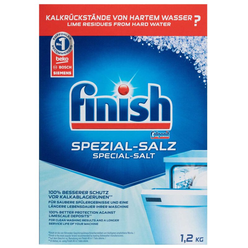 Finish Spülmaschinen Spezial-Salz 5xPower 1,2kg