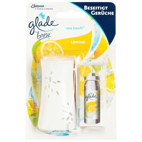 glade One Touch Duftspender Set mit Limone 10ml