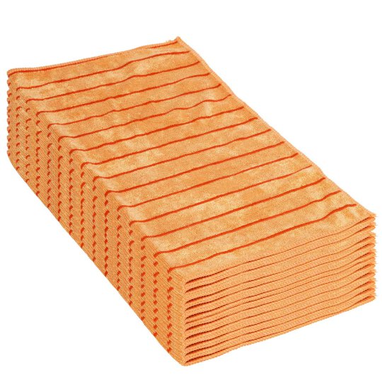 gastro Mikrofaser Universaltuch 10 Stück Orange