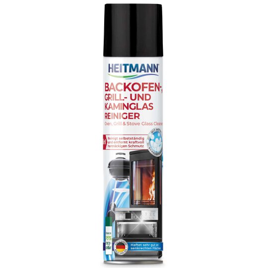 Heitmann Backofen Grill- & Kaminglas Reiniger Spray 400ml
