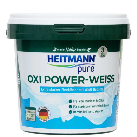 Heitmann pure Oxi Power-Weiss Pulver 500g