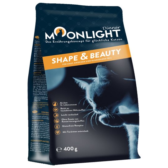 Moonlight-Dinner Shape & Beauty Trockenfutter 400g