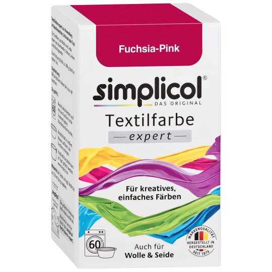 simplicol Textilfarbe Expert Fuchsia-Pink 150g