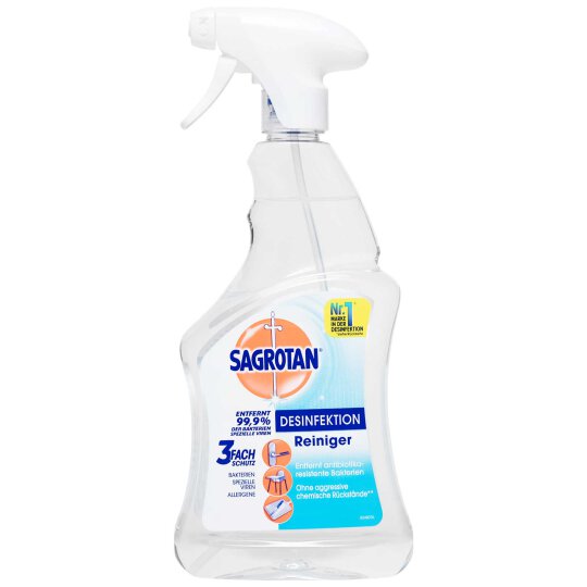 Sagrotan Hygiene Desinfektion Reiniger Spray 500ml