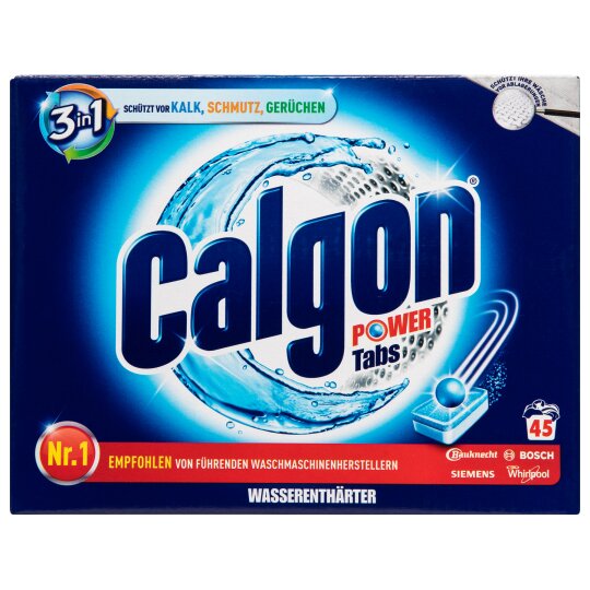 Calgon 3in1 Tabs Wasserenthärter 45 Stück 585g