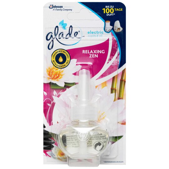 glade electric Scented Oil Relaxing Zen 20ml