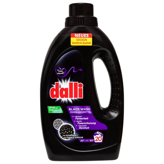 Dalli Black Wash Waschmittel flüssig 20WL 1100ml