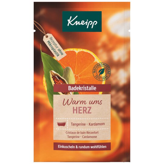 Kneipp Badekristalle Warm ums Herz Tangerine & Kardamom 60g