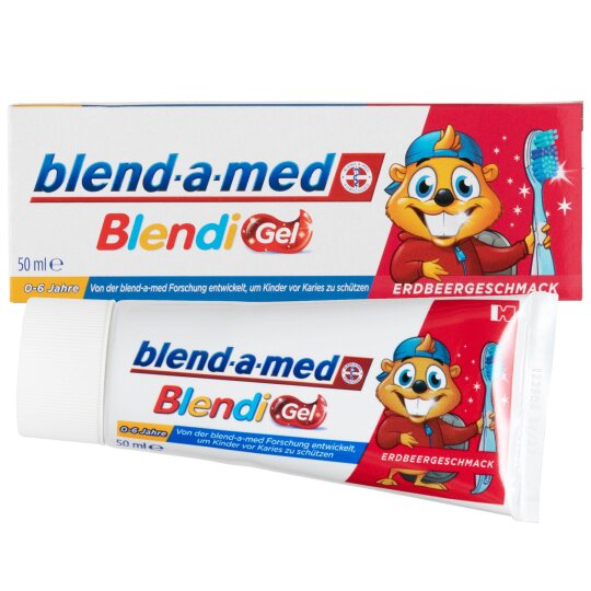 Blend-a-med Blendi Erdbeergeschmack Zahncreme 0-6 Jahre 50ml