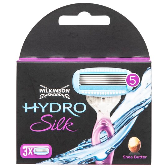 Wilkinson Hydro Silk Damen Rasierklingen 3 Stk