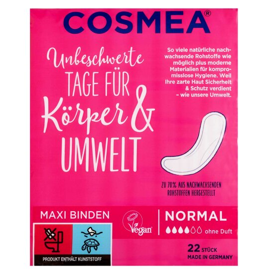 Cosmea Binde Comfort Plus Maxi-Binden 22 Stück