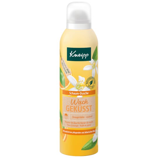 Kneipp Schaum-Dusche Wachgeküsst Orangenblüte Jojobaöl 200ml